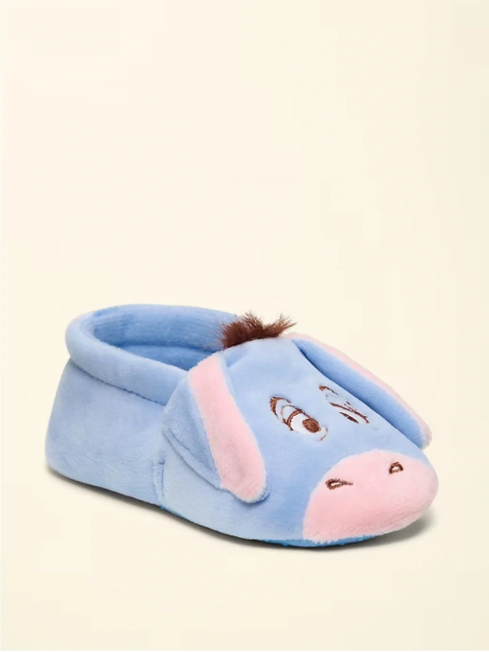 Winnie the Pooh Eeyore Velvet Baby Slippers Booties 12-18M